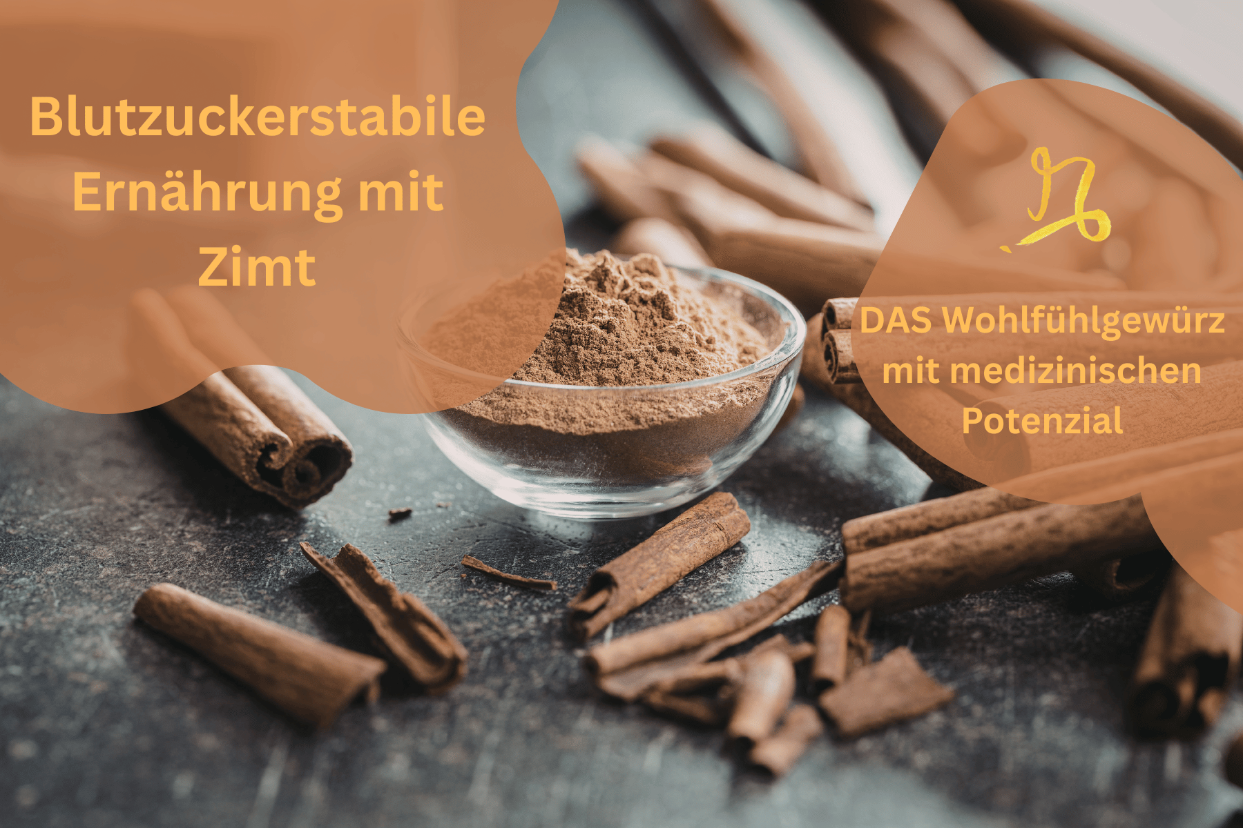 Blutzuckerstabile Ernährung mit Zimt